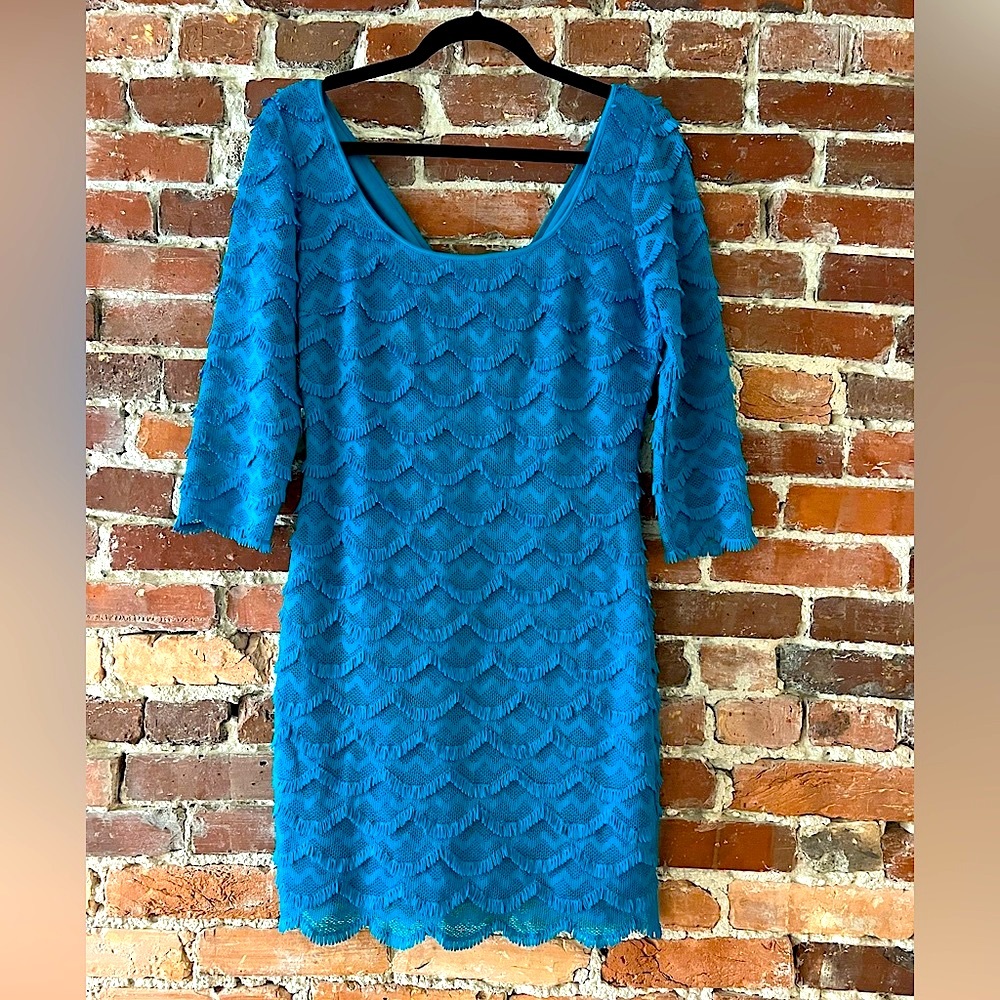 Blue Turquoise Mini Dress by Guess